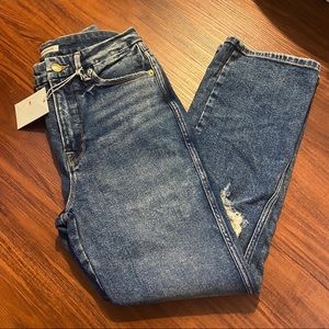 Good American Good Curve High Waist Straight Jeans